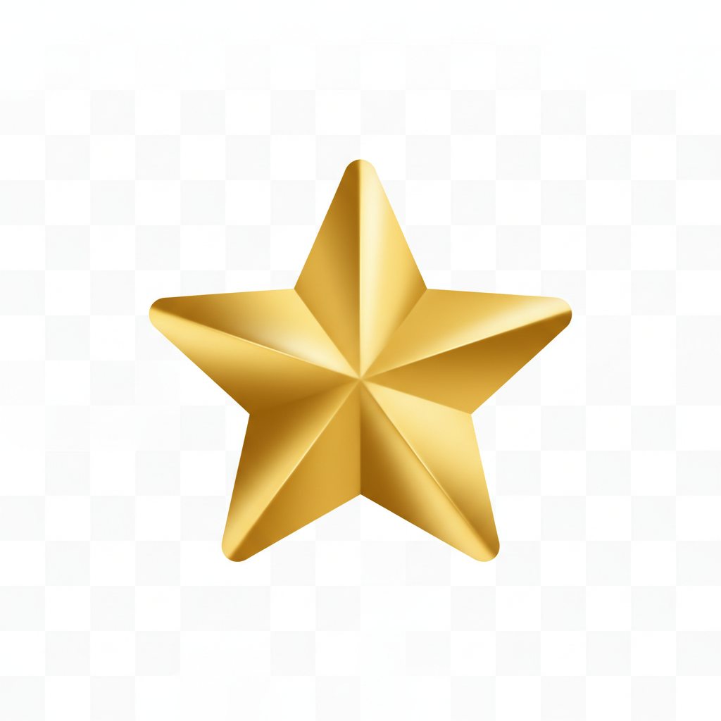 1 star review without background