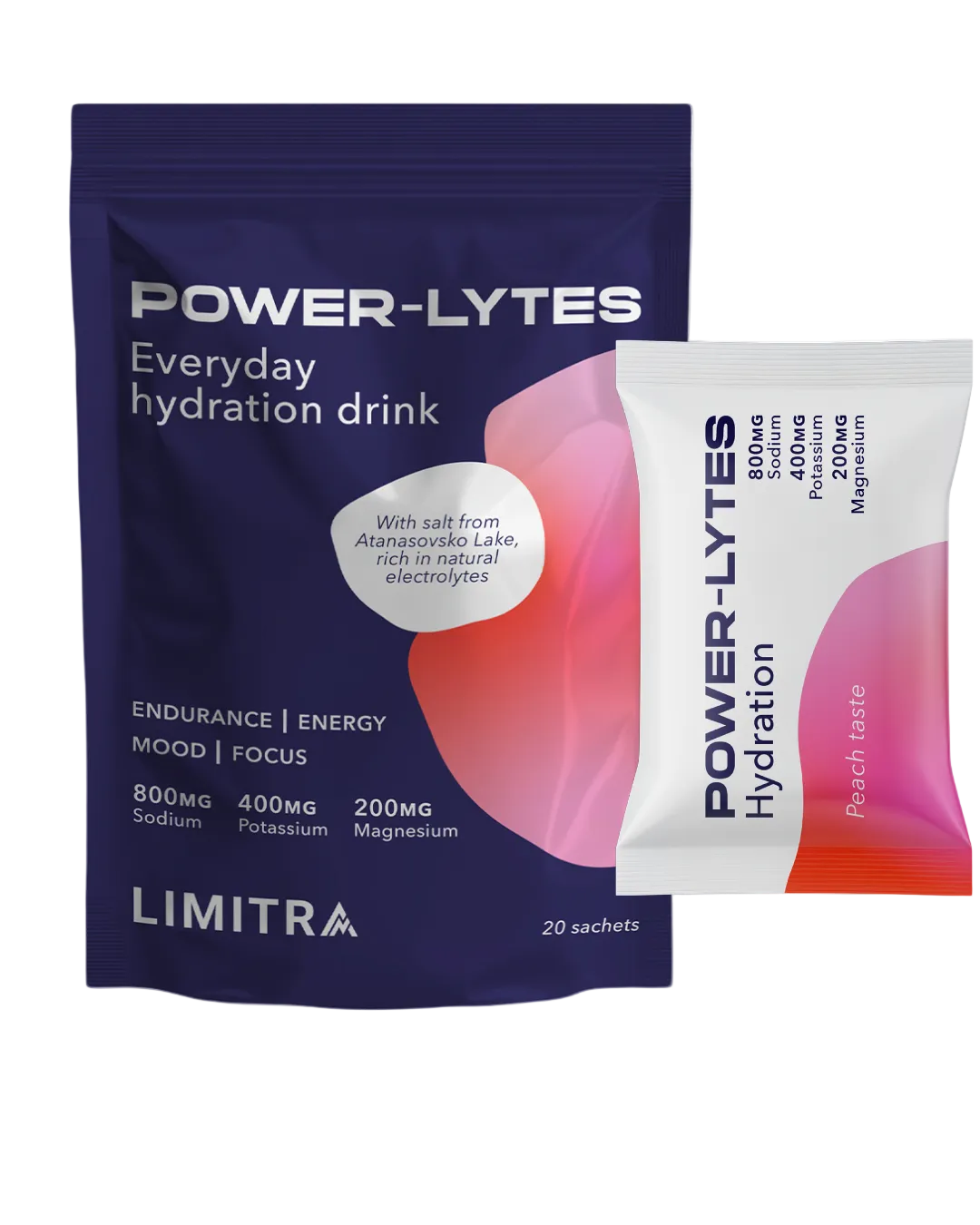 POWER-LYTES опаковка с електролити за хидратация