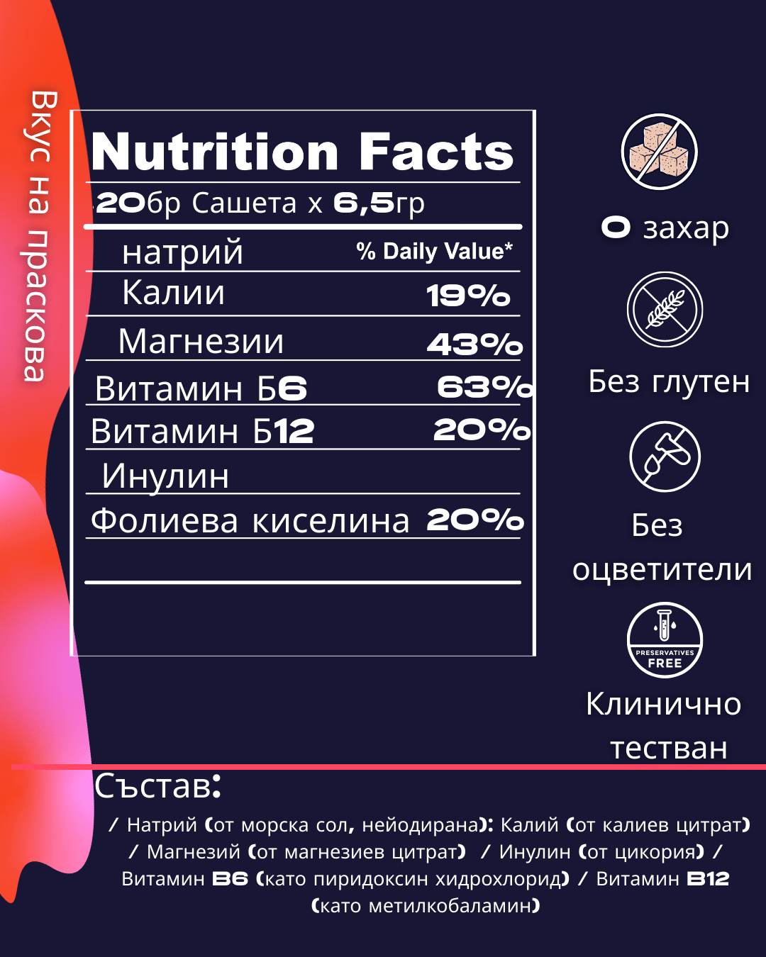 POWERLYTES - Електролитна напитка със соли от Атанасовско езеро - LIMITRA